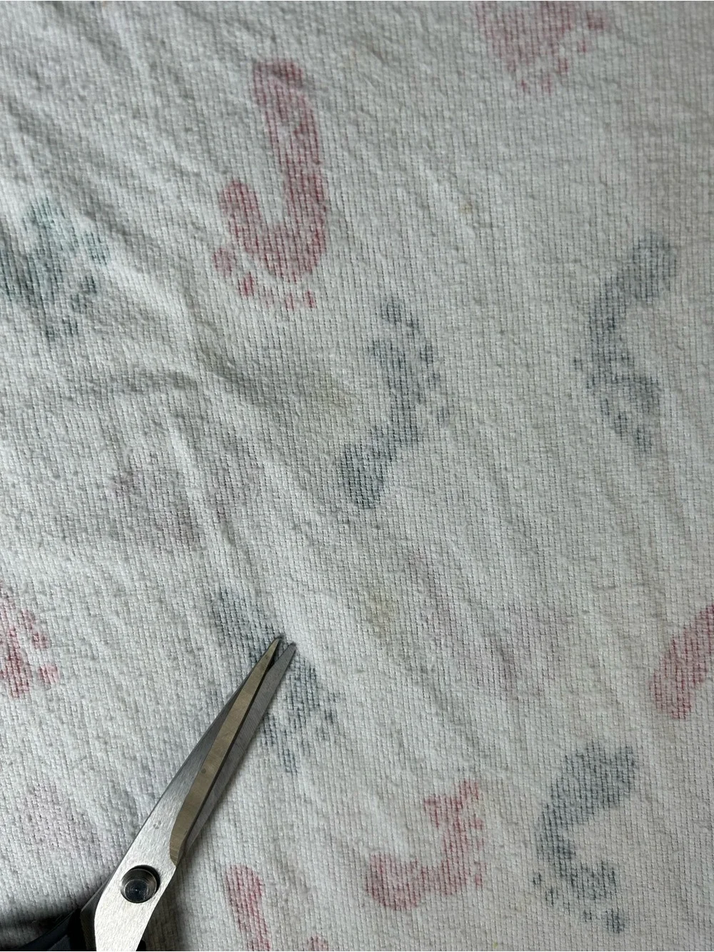 Standard Textile Footprints Hospital Baby Receiving Blanket Flannel Pink Blue